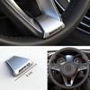 1Pcs 3D Aluminum Alloy Badge Car Steering Wheel Sticker Decals Accessories For Mercedes Benz AMG W205 W204 W206 W213 W212 W211 W GX2