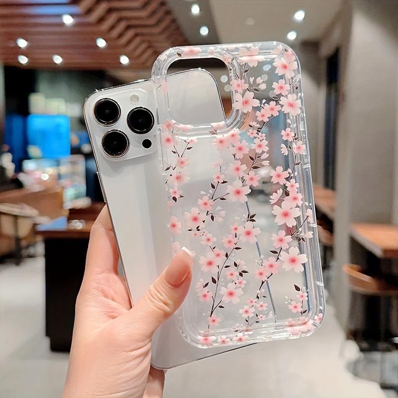 Multicolor Floral Anti-drop Soft Case For iPhone 13 11 12 14 15 Pro Max 7 8 Plus SE  X XR XS Max Airbag Clear Cover