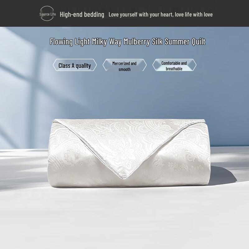 

Premium Tussah Silk Summer Duvet 150cm x 200cm