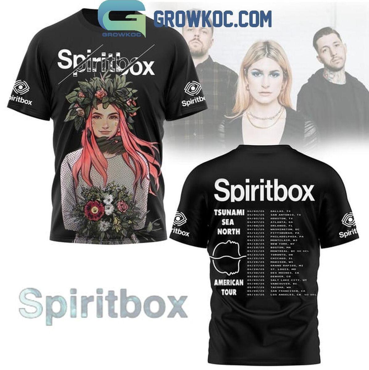 Spiritbox Tsunami Sea North American Tour 2026 The Schedule Of Great 3D T-Shirt M