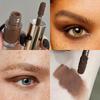 Flüssiger Lidschattenstift - Matt & Glitzer für Kontur & Augen-Make-up, Verblendbare Cremige Textur, Langanhaltend, Natürliches Augen-Make-up