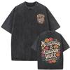 Motherhood Is Kingdom Work Vintage Washed T Shirts Christian Mom Mothers Day T-shirt Men Women Clothes Fashion Aesthetic T Shirt