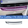 For Cadillac CT6 -2025 Car interior center console protective sticker interior decorative strip TPU protective sticker refit