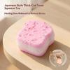 Thick Cut Toast Fidget Toy Slow Rebound Soft For Stress Relief Home Office Use Kids Adults Cute Desktop Ornament