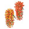 Hanging Artificial Flowers Realistic Home Decoration Fake Flowers Silk Hanging Plants for Garden Indoor Outdoor Patio Home Yard