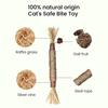Natural Cat Chew Stick Cats Silvervine Dental Stick Promote Oral Health Bite Resistant Safe Chew Toy Teething Toy for Indoor Kittens