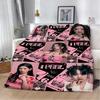Kpop G I-Dle Printed Blanket Picnic Blankets Warm Blanket Soft And Comfortable Blanket Home Travel Birthday Gift