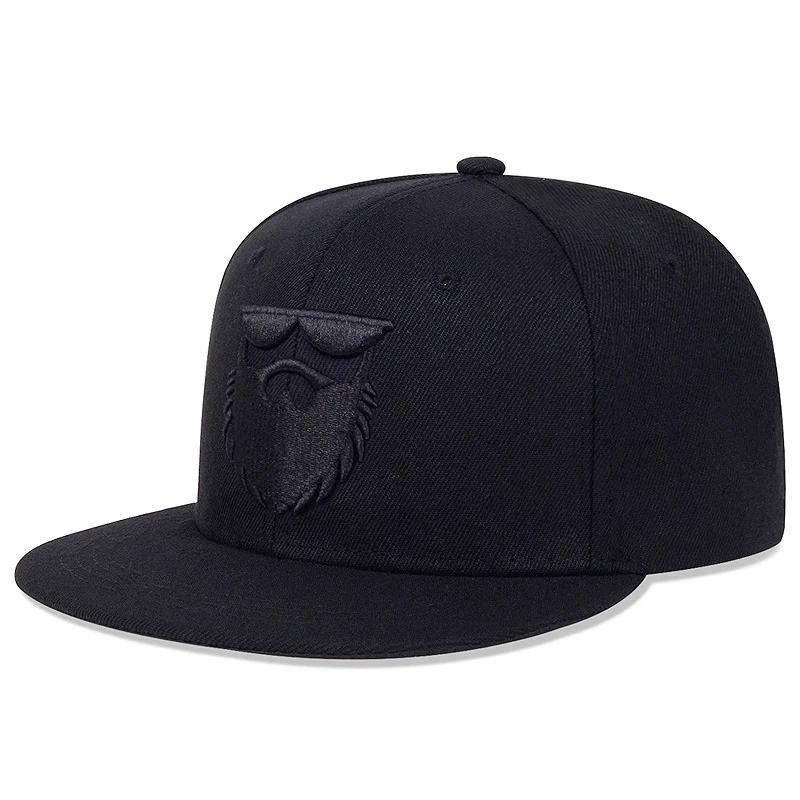 Fashion Men Women Cotton Snapback Hat Hip Hop Baseball Cap Uncle Beard Embroidery Trucker Caps Adjustable Outdoor Leisure Hats