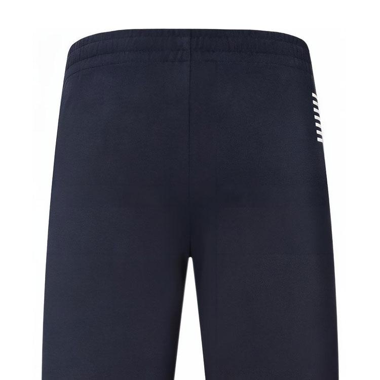 Emporio Armani Ss22 Solid Color Logo Print Drawstring Sports Casual Shorts Men shorts Navy-Blue 8NPS02PJ05Z1578
