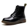Leather Martin Boots Women's Kong Yinglun, Couple Short Boots Leather Round Head Military Boots Tooling Boots Men's