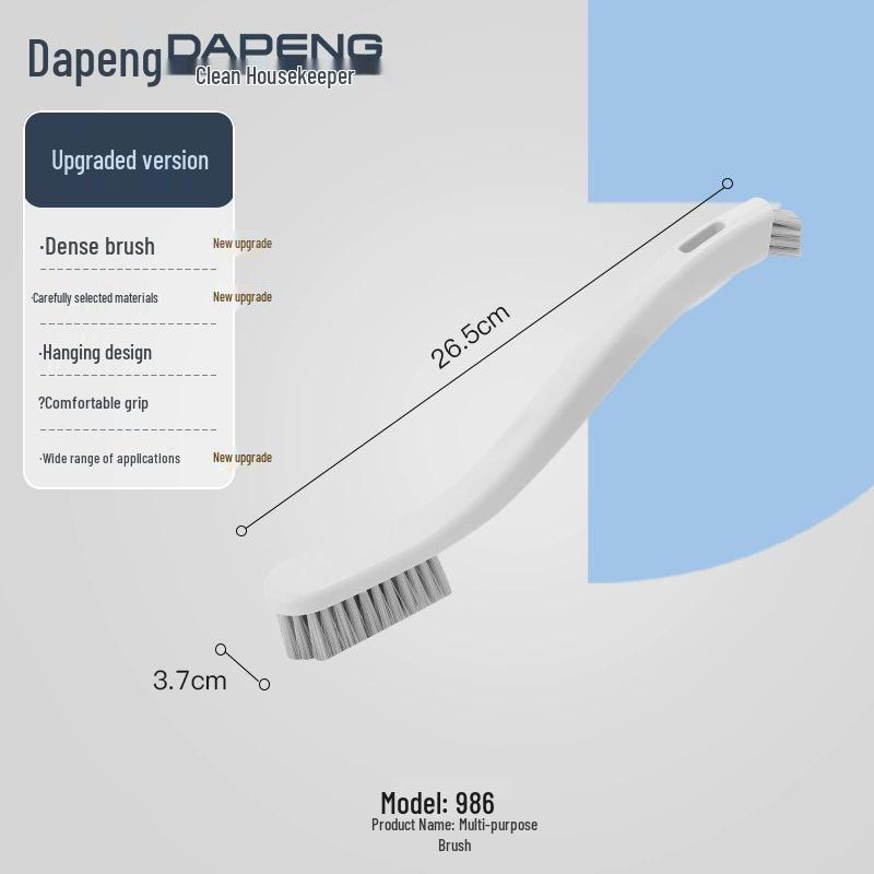 Multi-Functional Household Shoe Cleaning Brush with Soft Bristles