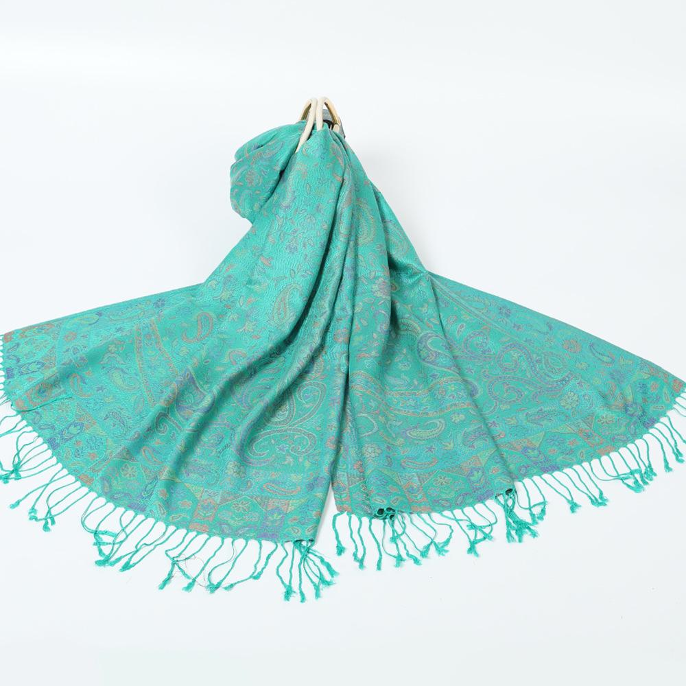 Shawl outside women's spring and autumn cape long scarf cheongsam outside air-conditioned room scarf cape