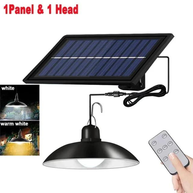 

Split Type LED Solar Light One To Two Outdoor Waterproof Courtyard Garden Decoration Lighting Remote Control Light Road Light 1pcs