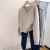 Gilet en pure laine à manches courtes pour femme - Col rond, Coupe ajustée, Parfait pour l'automne et l'hiver