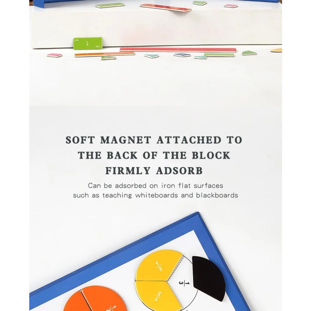 Montessori Magnetic Learning Math Puzzles Toys for Children Wooden Book Set Kids Arithmetic Educational Toys Teaching Aids