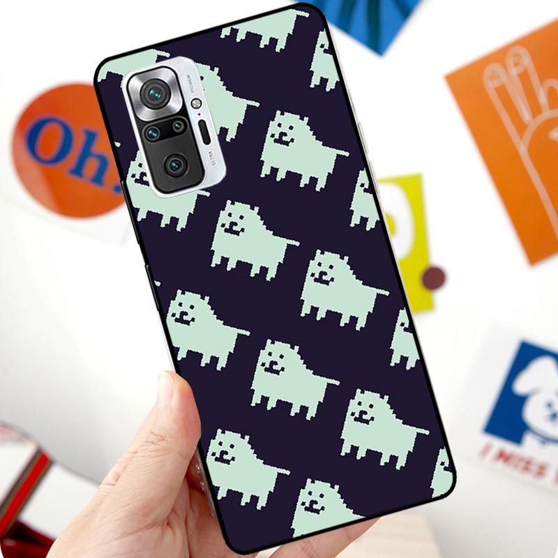 Undertale Annoying Dog Case For Xiaomi Redmi Note 12 Pro 11 8 9 10 Pro 9S 10S 11S 12S Redmi 12C 10C 9C 10A Cover