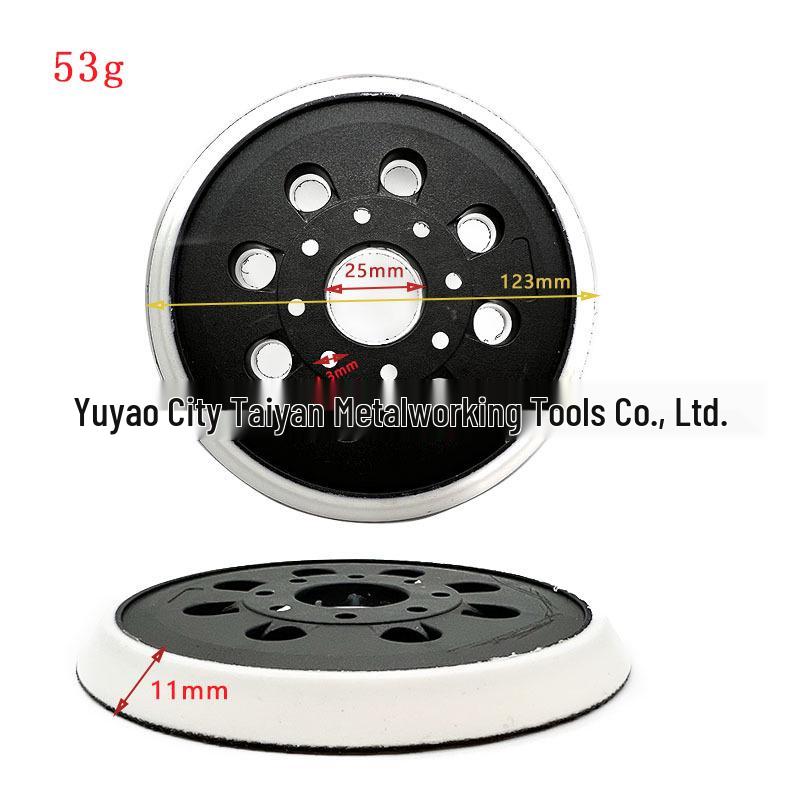 5-inch 8-hole Self-adhesive Sanding Pad for Electric Polishers and Grinders
