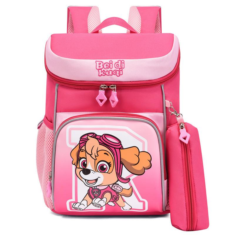 Adorable Nylon Canvas Cartoon Kids Backpack For Boys And Girls School Bag In Fun Colors