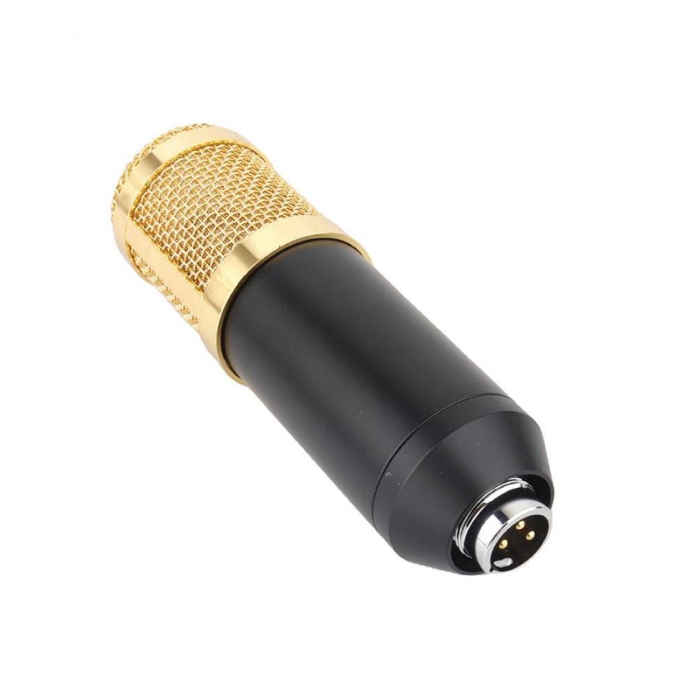 BM-800 Bluetooth Condenser Microphone Kit Studio Filter Boom Scissor Arm Stand