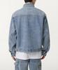 Musinsa Standard Relaxed Stand Collar Denim Trucker Jacket [Light Indigo]