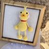 Cute Handmade Crochet Frog Hanging Pendant Home Decoration Knitting Rabbit Duck Doll Ornament Christams Party Gifts Room Decor