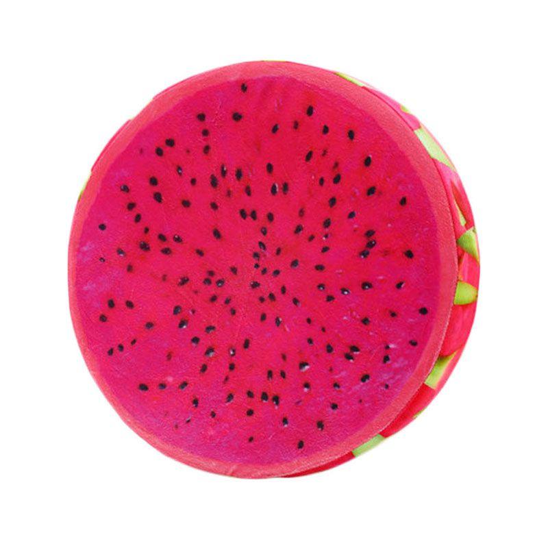 16" Fruit Design Couch Chair Pillow With Removable Cover And Soft Cushion