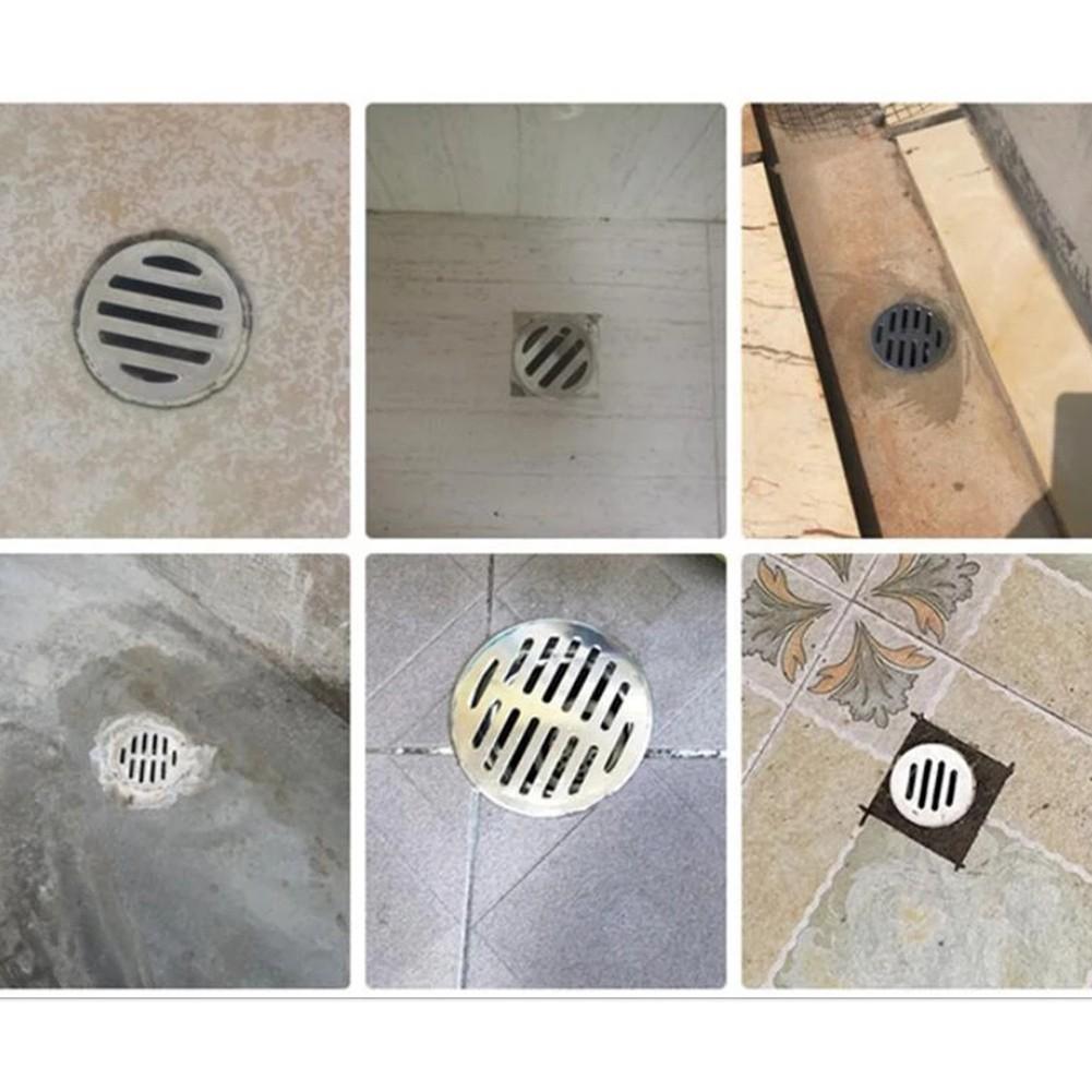 Buy Rain Pipe Cap Floor Drain Round Stainless Steel Balcony at