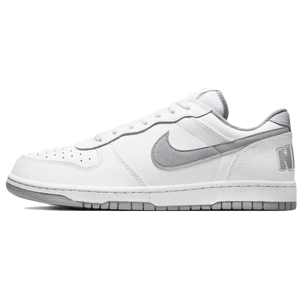 Nike Big Abrasion Resistant Breathable Abrasion Resistant Breathable Low top Skateboard Shoes Men's Smoke Gray 355152-106(Team1577-)