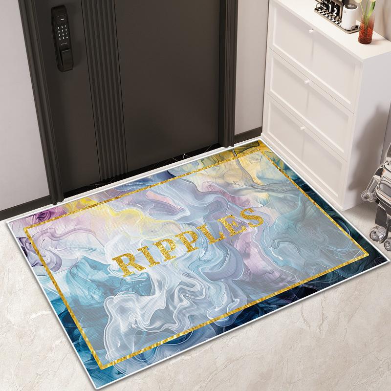 Bathroom Door Bathroom Non-slip Mat Toilet Fall Mat Soft Diatom Mud Absorbent Quick Drying Mat