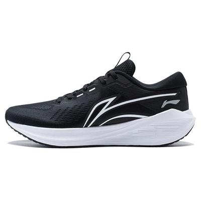 Li Ning MINE V2 Amortyzujące Antypoślizgowe Odporne na Ścieranie Niskie Codzienne Buty do Biegania Męskie Czarne ARST053-3