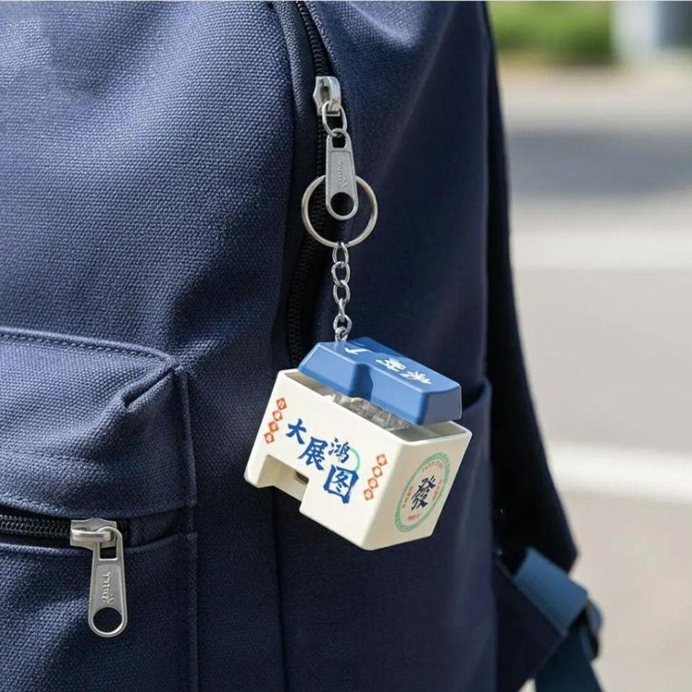 With Sound Keyboard Fidget Toy Lighted Key Mechanical Key Toy Portable Keychain Toy  Finger Games