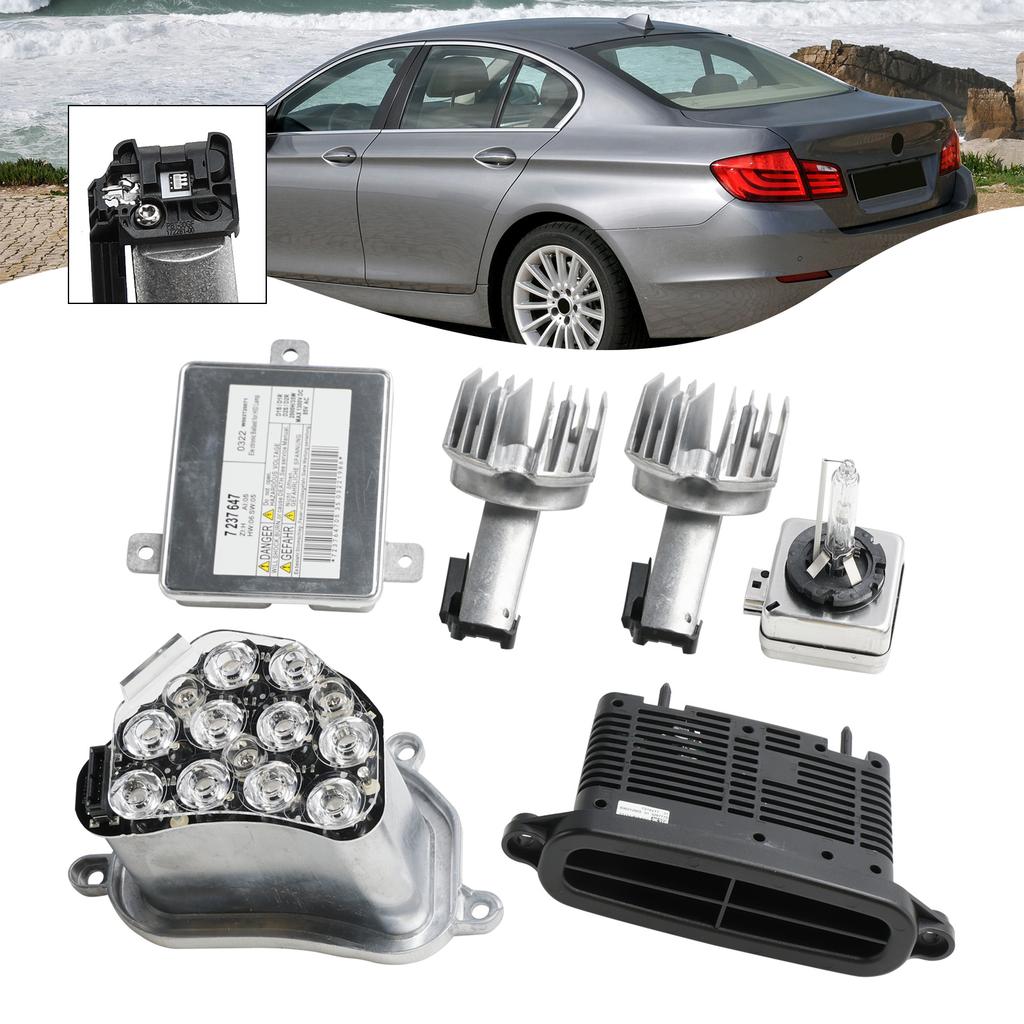 Xenon Ballast Bulb LED Module Diode Kit RH For BMW 5 Series 528i 535i 2011-2013