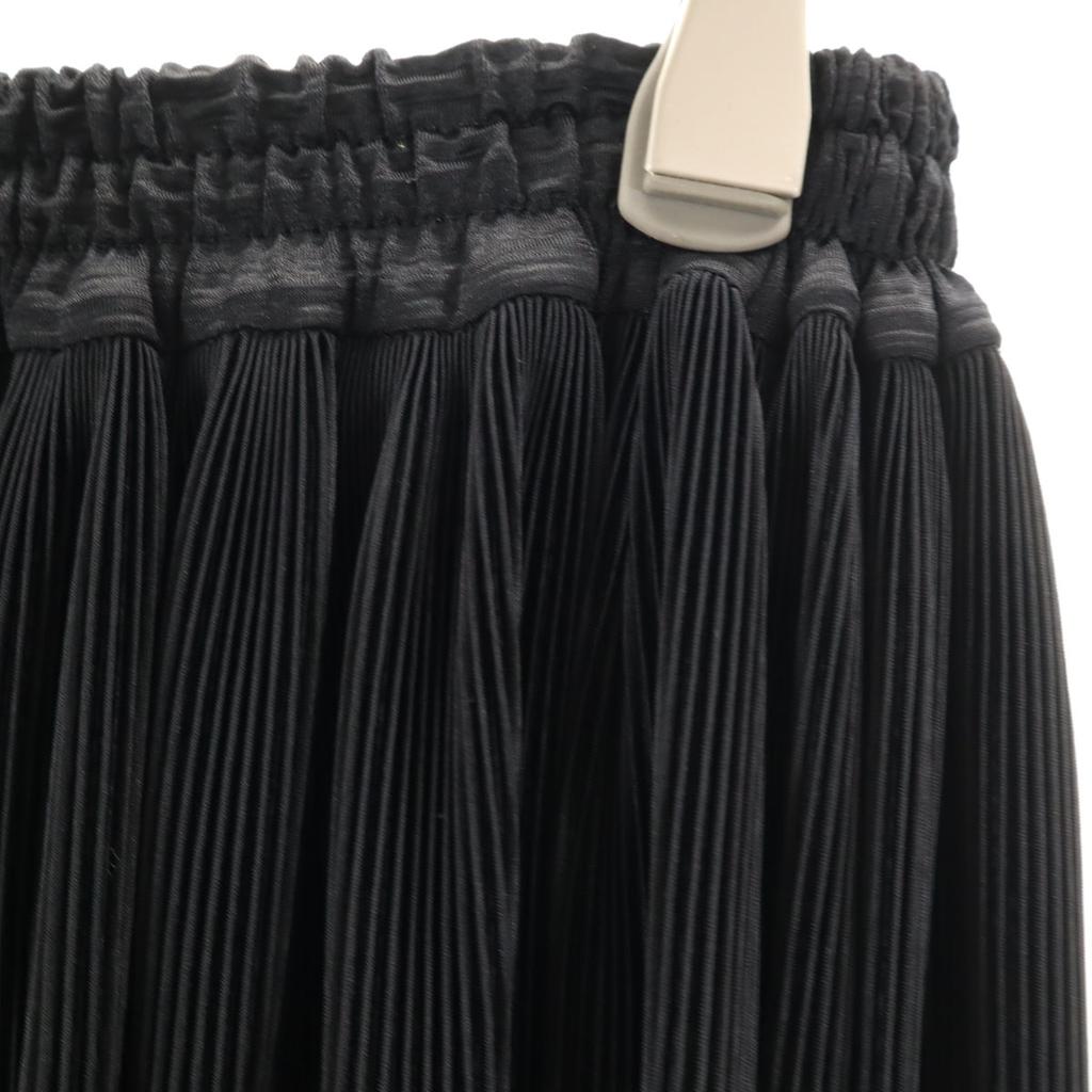 Yves Saint Laurent 90s Old Midi Length Pleated Processing Flare Skirt M Women Used