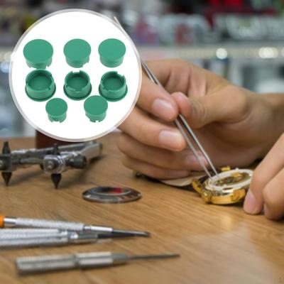 8 Stück Uhrwerkhalter Reparaturwerkzeug Premium Mechanische Basis Stabile Fixierung