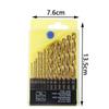 High-Speed Steel Twist Drill Bits Multi-Purpose Drill Bit Set  For Stainless Steel