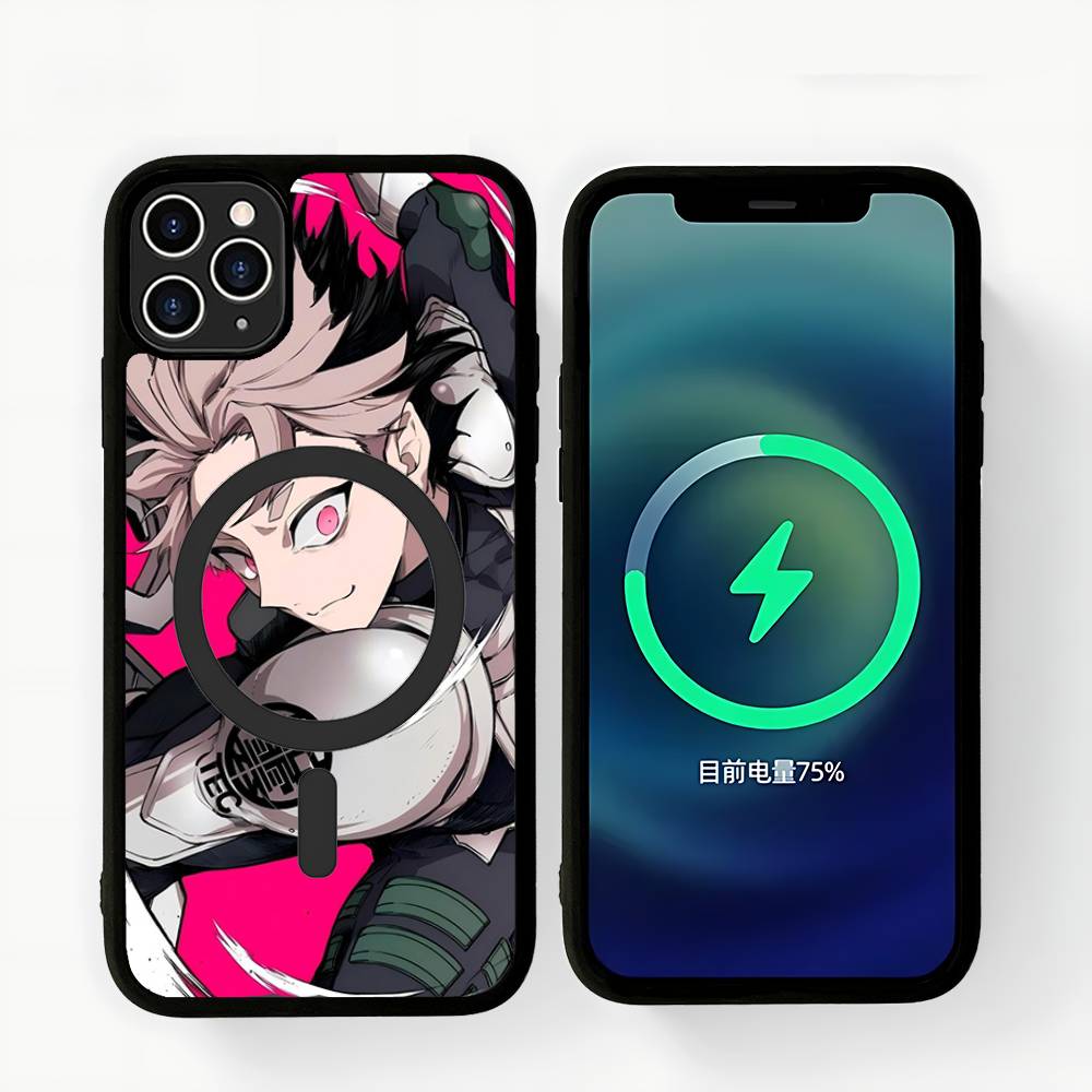 Kaiju NO.8 Narumi Gen Anime Phone Case Magnetic Case For IPhone 16 14 13 12 11 15 Pro Max Plus For Magsafe Wireless Charge Cover