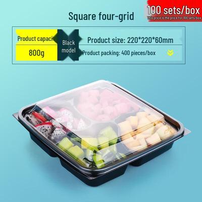 Disposable Fruit & Salad Containers with Lids