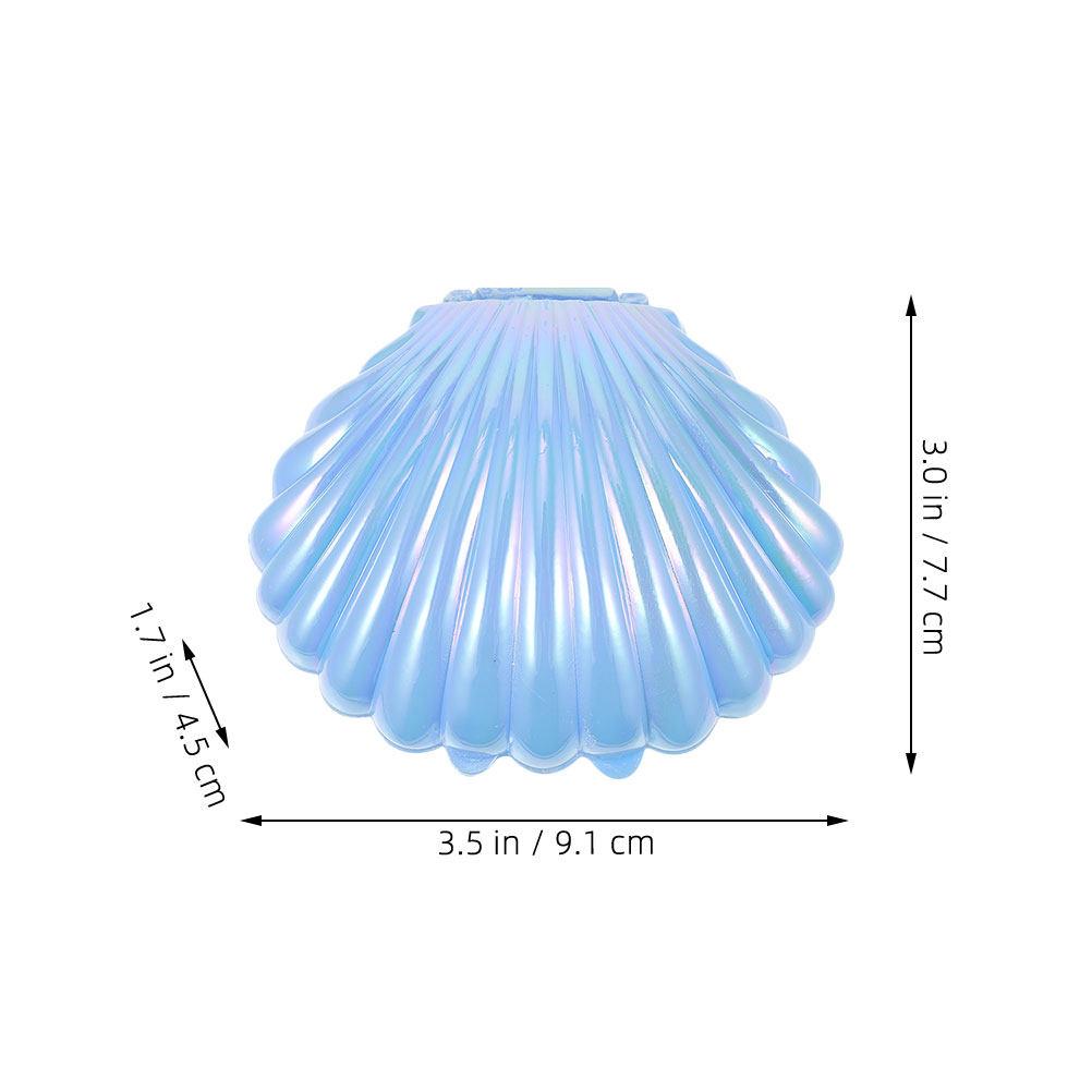 30Pcs Seashell Candy Boxes For Adults Mermaid Theme Gift Containers Small Candy Storage Party Favors Birthday Shower Decor