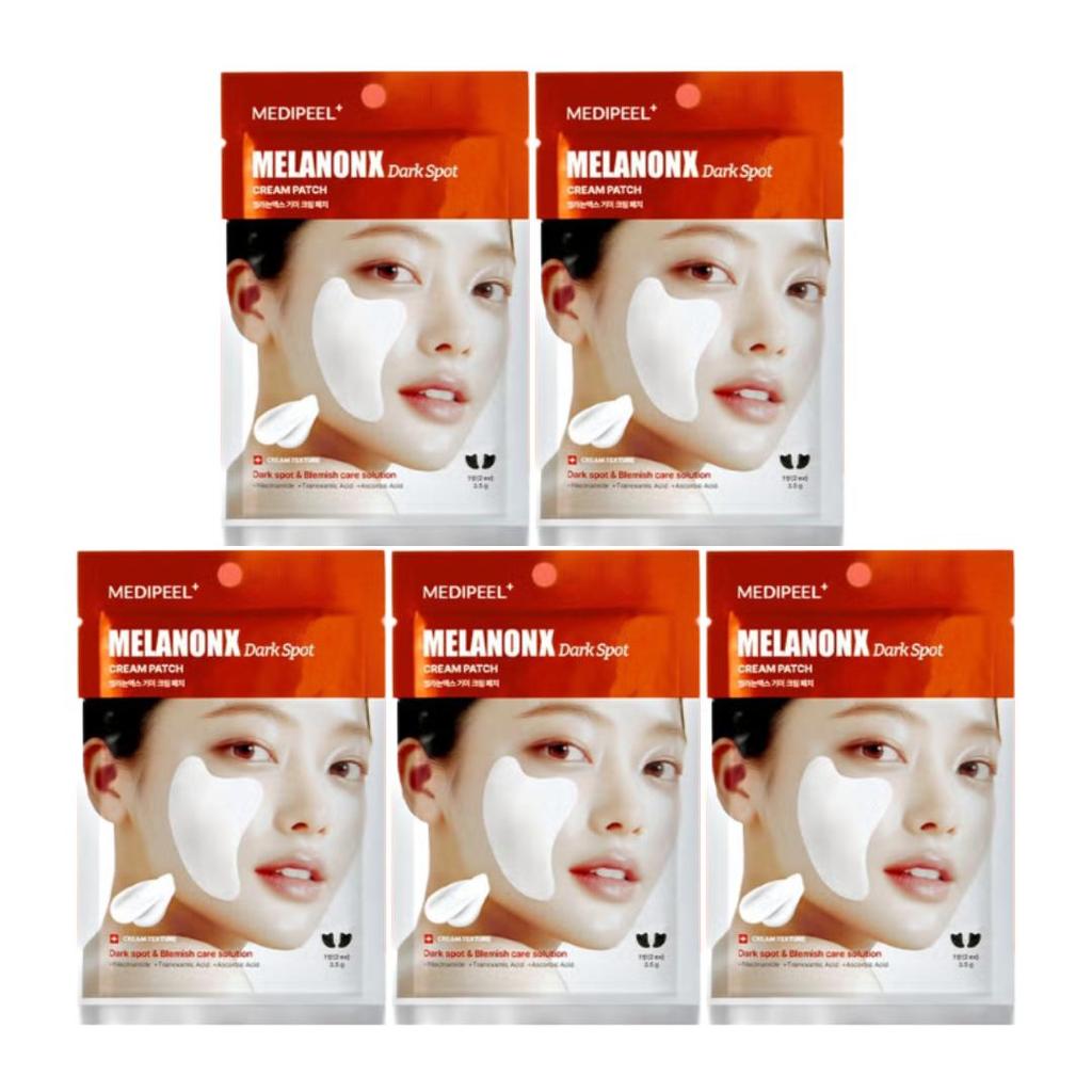 MEDI-PEEL Melanon X Blemish Cream Maska w plastrach 1 para (2 arkusze · 3,5 g) /  Krem na niedoskonałości pod oczy 20ml (11 Opcje)