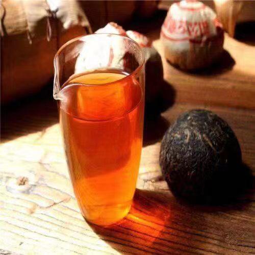 2003 China Tea Dahongyin Tuo Tea Raw Yunnan Pu'er Tea Tuo Tea 250g Authentic