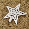In Stock: Electroplated Five-Pointed Star Christmas Tree Topper Decoration