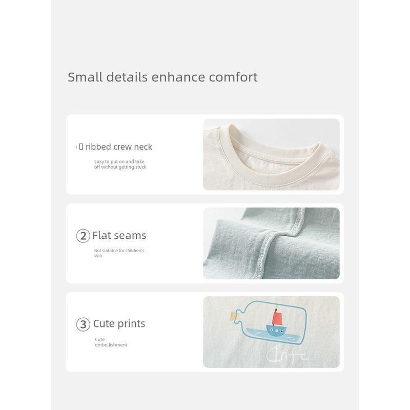 David Bella Boys' Sleeveless T-Shirt Children's Pure Cotton Vest 2026 New Summer Fashion Stylish Base Shirt for Baby Boys