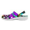 Printed Breathable EVA Clogs Unisex Lightweight Slip On Garden Shoes Beach Pool Home Bathroom Summer Sandals Lightweight Wear
