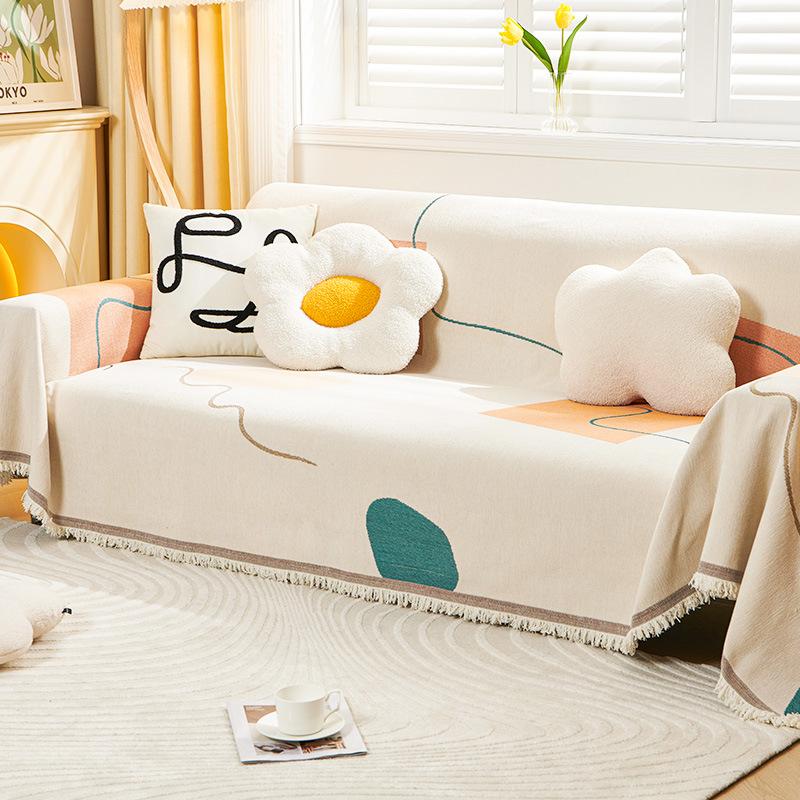 Sofa Cover Towel, Four-season Universal Anti-skiing, Nier, Anti-cat Scratch, Sofa Cover, Cloth Cover, Full Cover