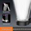 Black Warrior 5-Speed Lotus Handheld Shower Head Set for Bathrooms