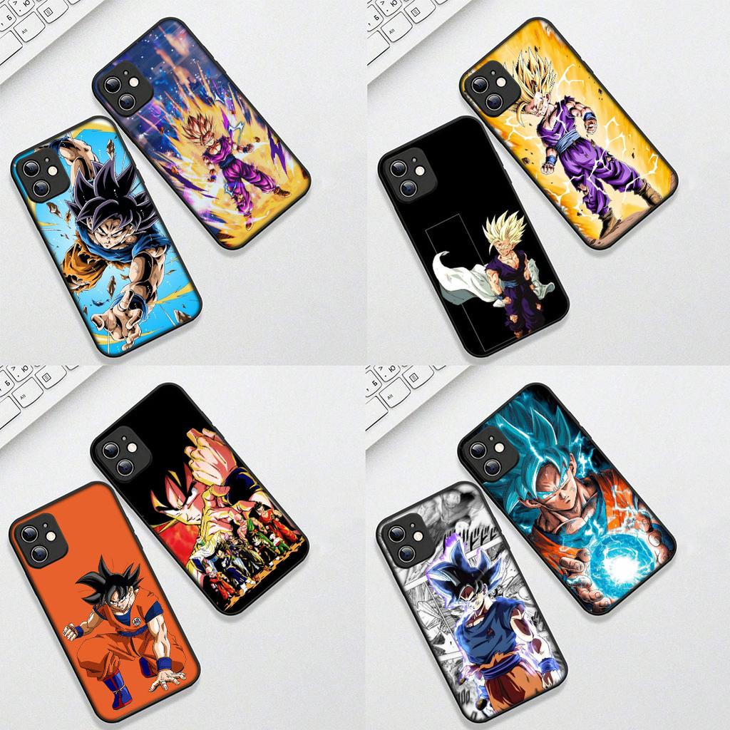 for Motorola Moto G86 G57 G67 G24 G15 G54 Power G13 G14 G34 G35 G45 G60 G53 G55 G64 G75 G72 Case Son Gohan Dragons Gokus Balls Z