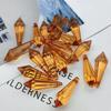 Fashion DIY Colorful Stone 11*33mm 16*50mmJewelry Drop Tip Ice Beads Hanging Beads Acrylic Stone Pendant for Prom Dress