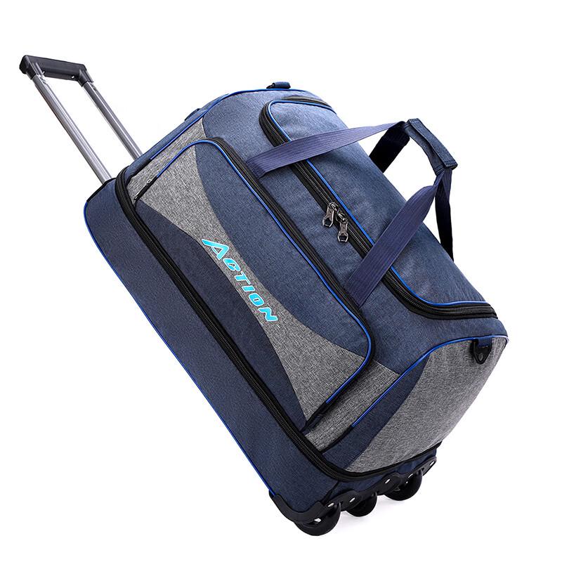 Универсальная складная дорожная сумка на колесиках из Оксфорда 18 inch