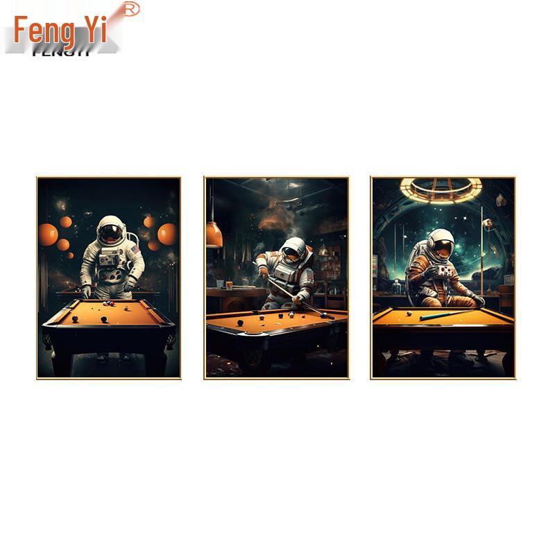Fengyi Astronaut Sala Bilardowa Sztuka na Ścianę