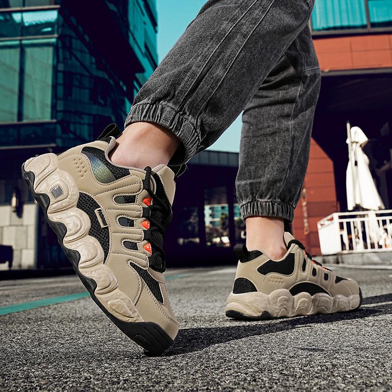 Large-size sports shoes - fashionable style - anti-slip design - casual shoes - soft sole version